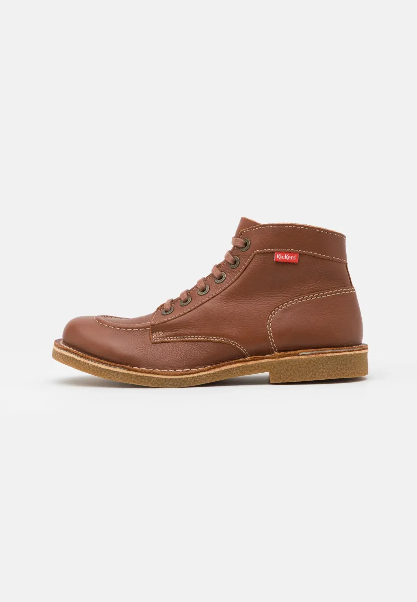 KICKSTONER - Schnürstiefelette - camel