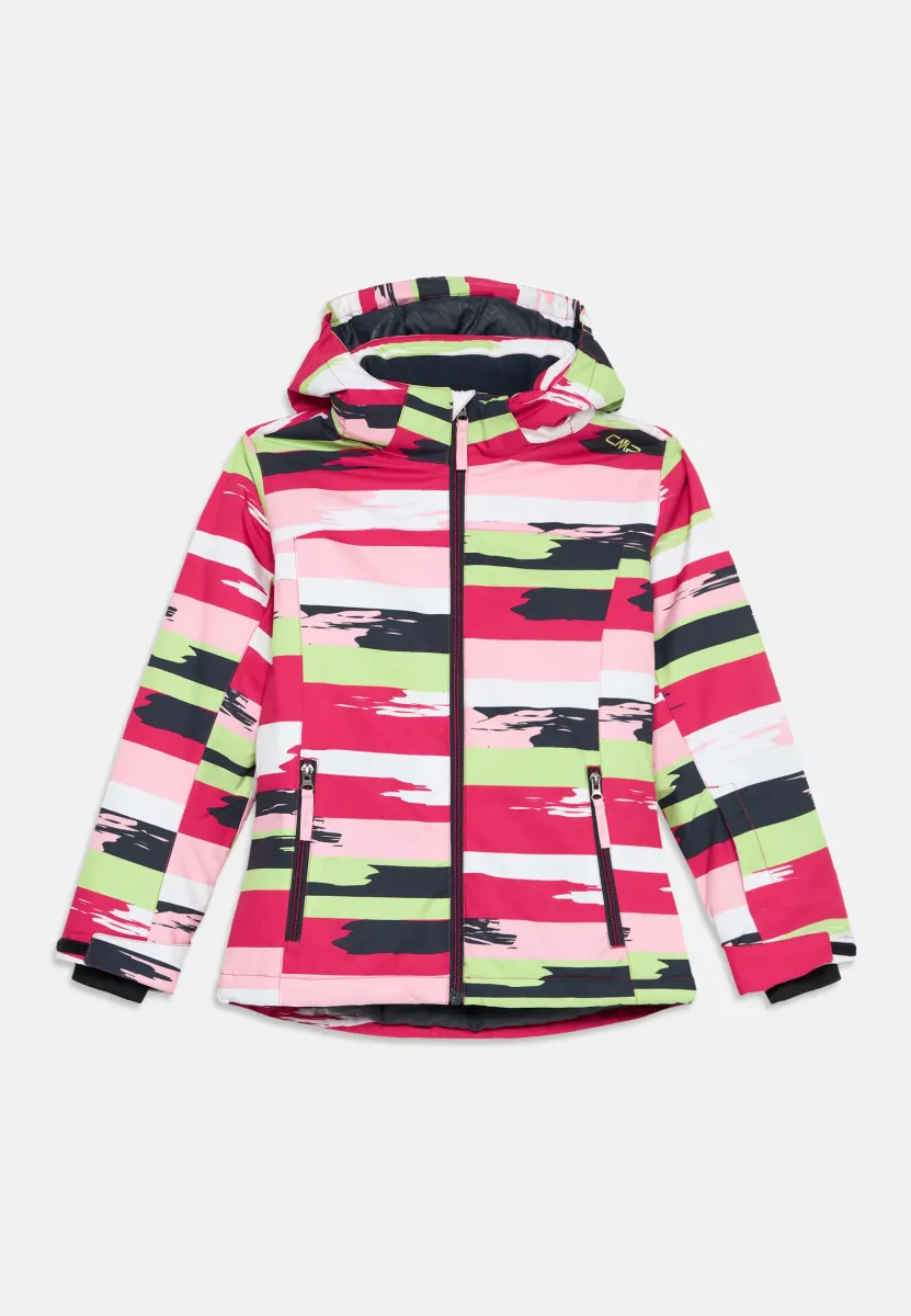 KID JACKET SNAPS HOOD - Snowboardjacke - carminio/apple