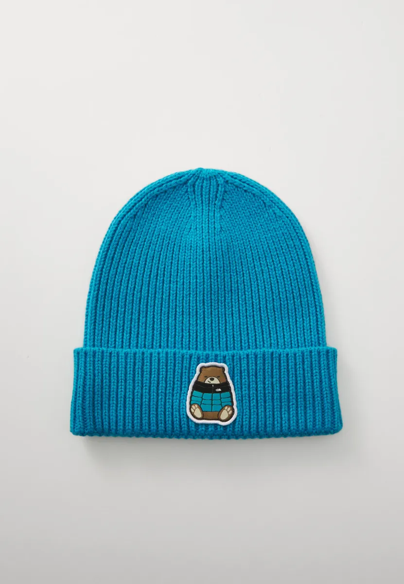 KIDS LOGO BOX CUFFED BEANIE UNISEX - Mütze - meridian blue