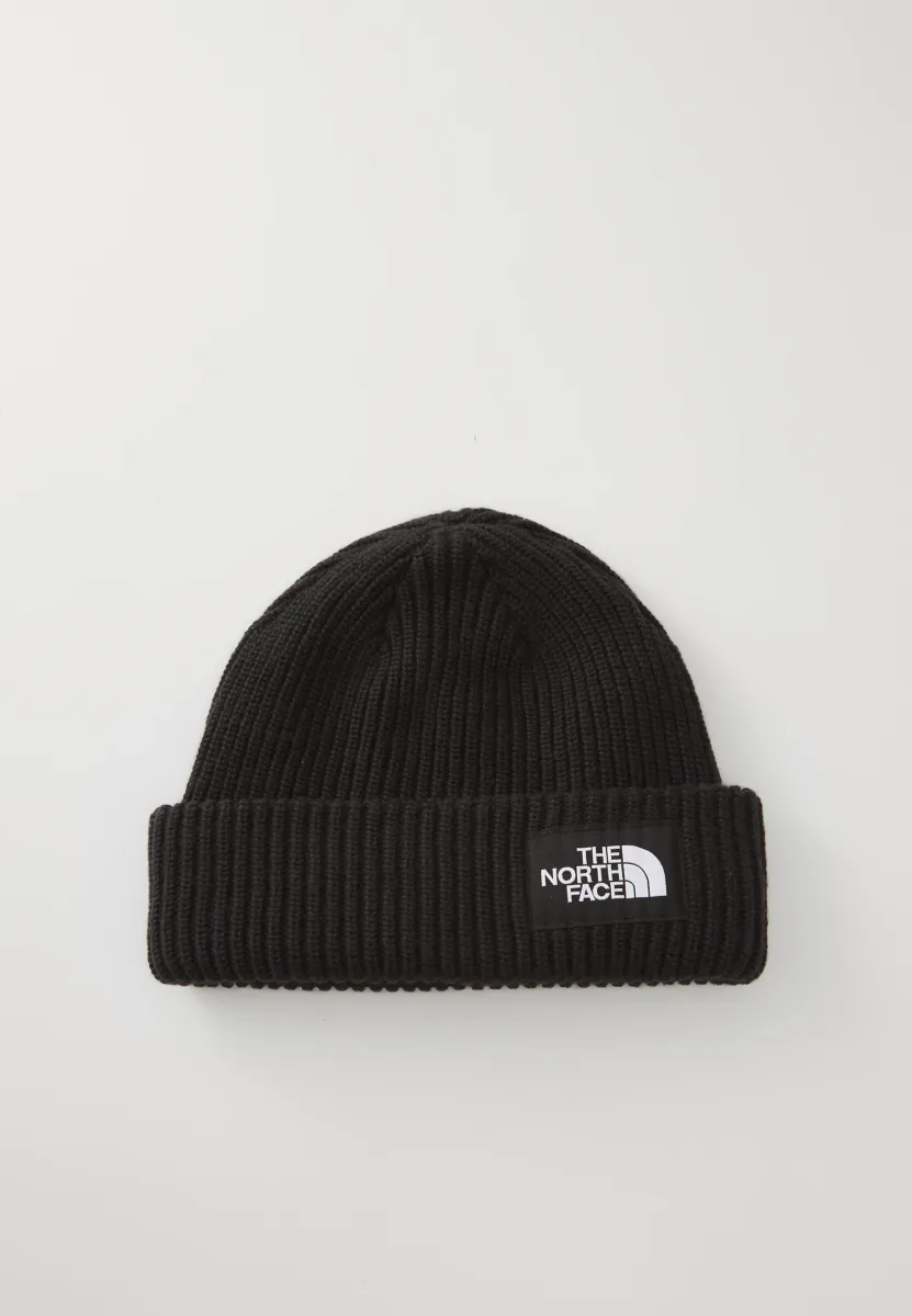 KIDS SALTY LINED BEANIE - Mütze - tnf black