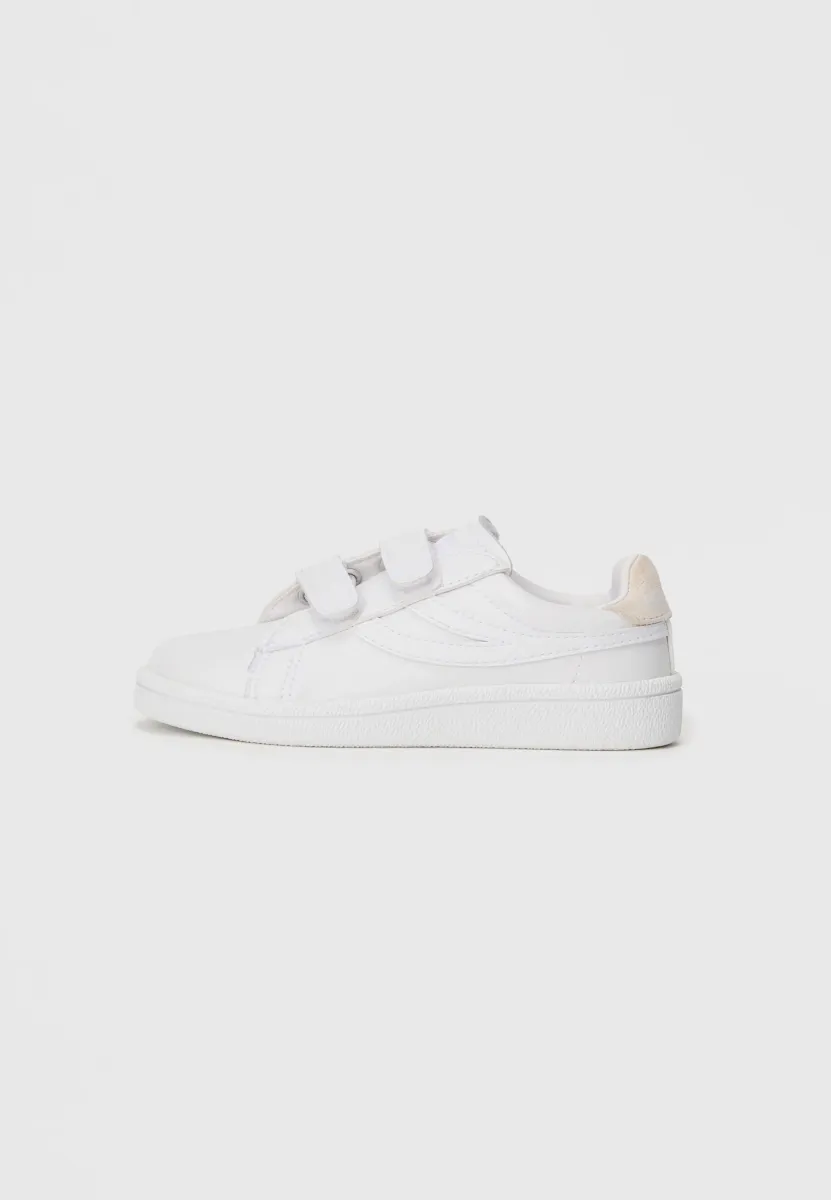 KIDS STRAPS MATCH UNISEX - Sneaker low - white