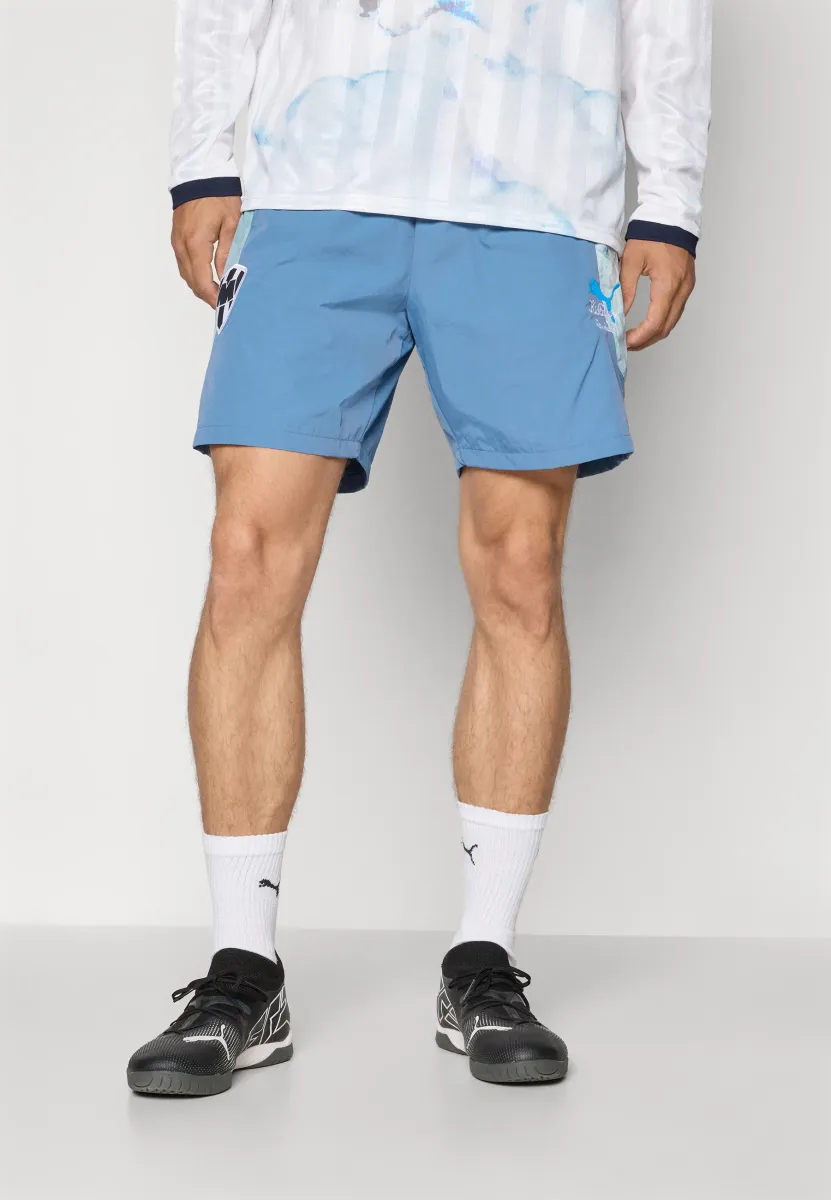 KIDSUPER MONTERREY TRAVEL SHORT - Vereinsmannschaften - deep navy/electro royal