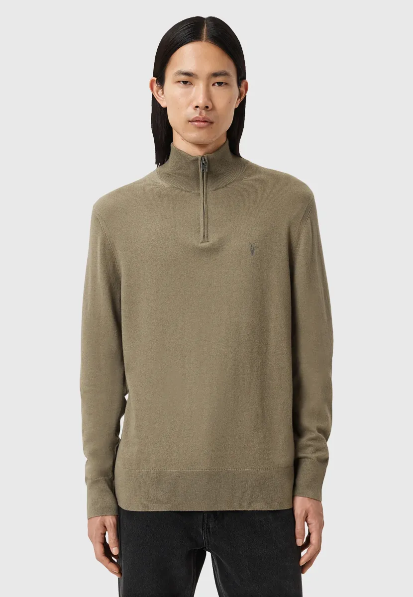 KILBURN FUNNEL - Strickpullover - dusky green