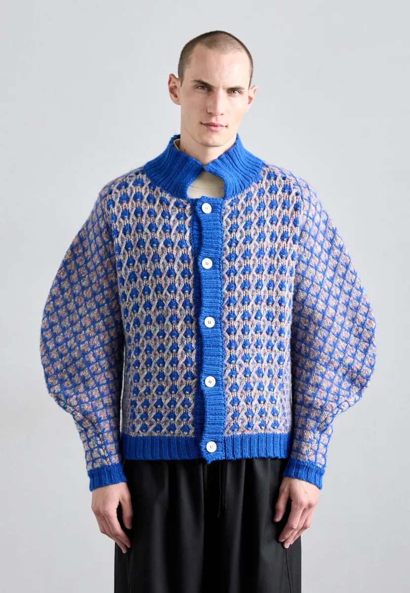 KIMCHI CARDIGAN - Strickjacke - blue party