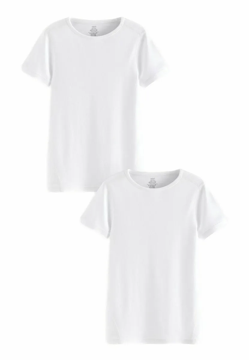 KIND TO SKIN 2 PACK - REGULAR FIT - T-Shirt basic - white