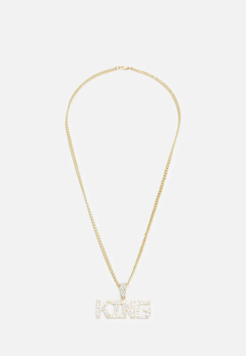KING NECKLACE - Halskette - gold-coloured