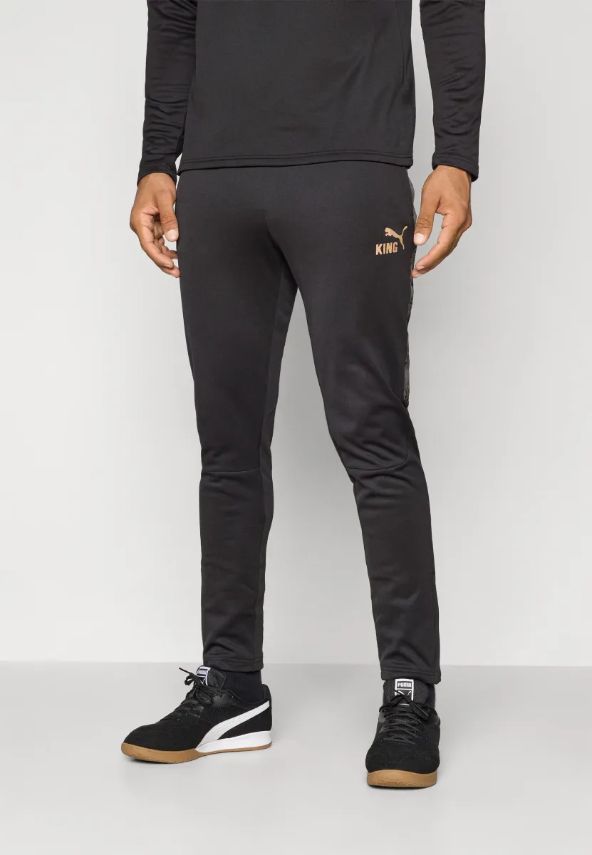 KINGWINTERIZED TRAINING PANT - Jogginghose - black/gold-coloured