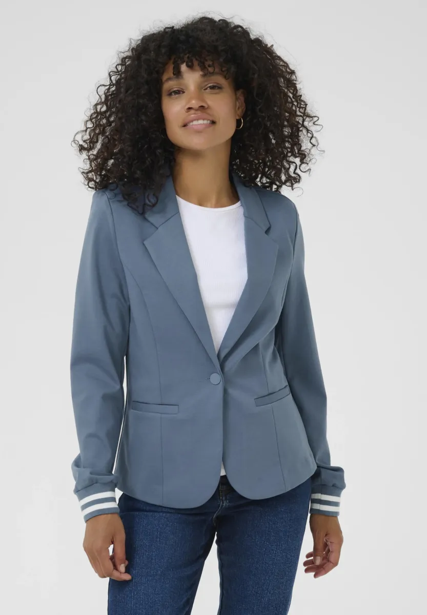 KINNIE - Blazer - bering sea chalk stripe