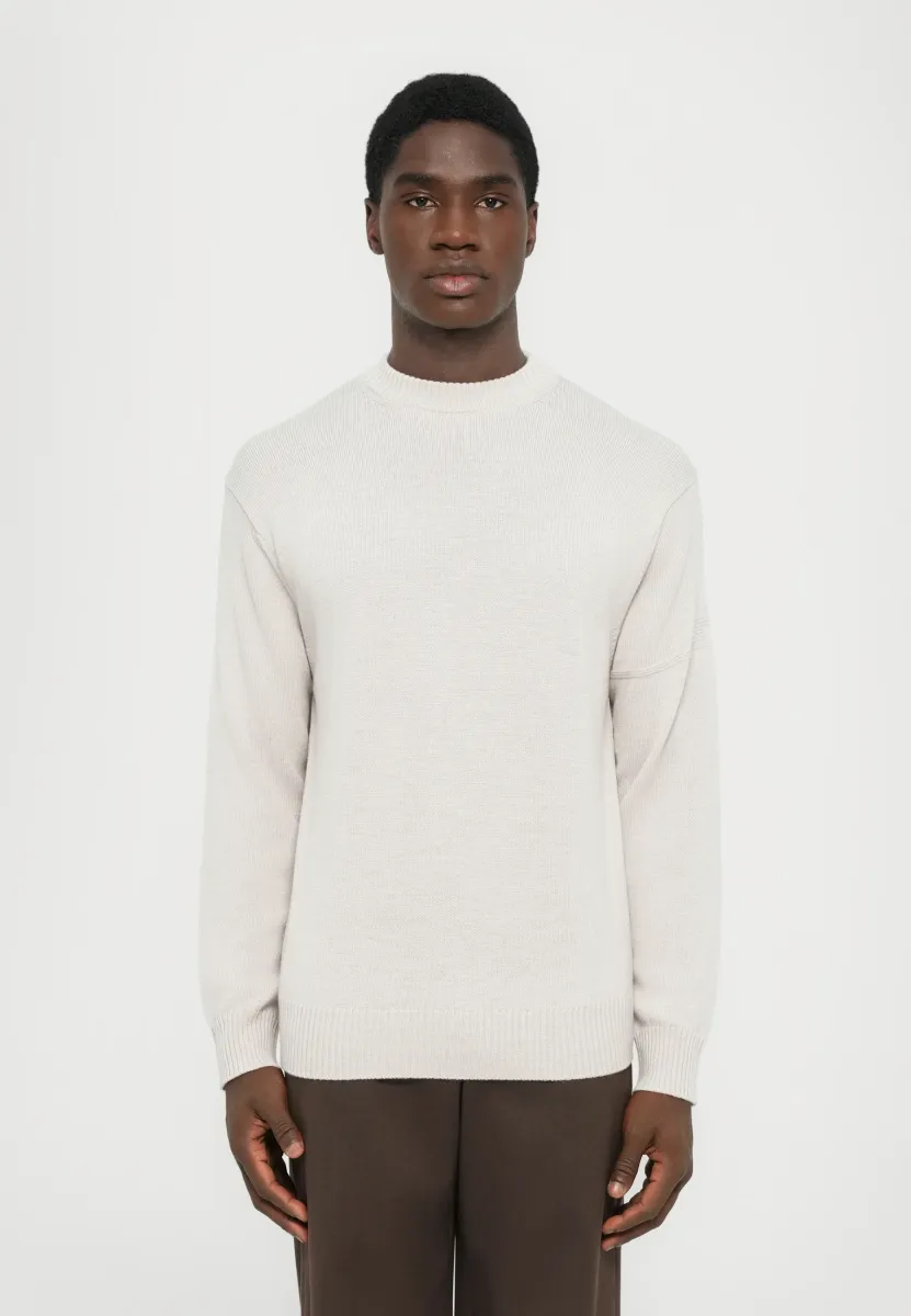 KINO CREW - Strickpullover - moonbeam