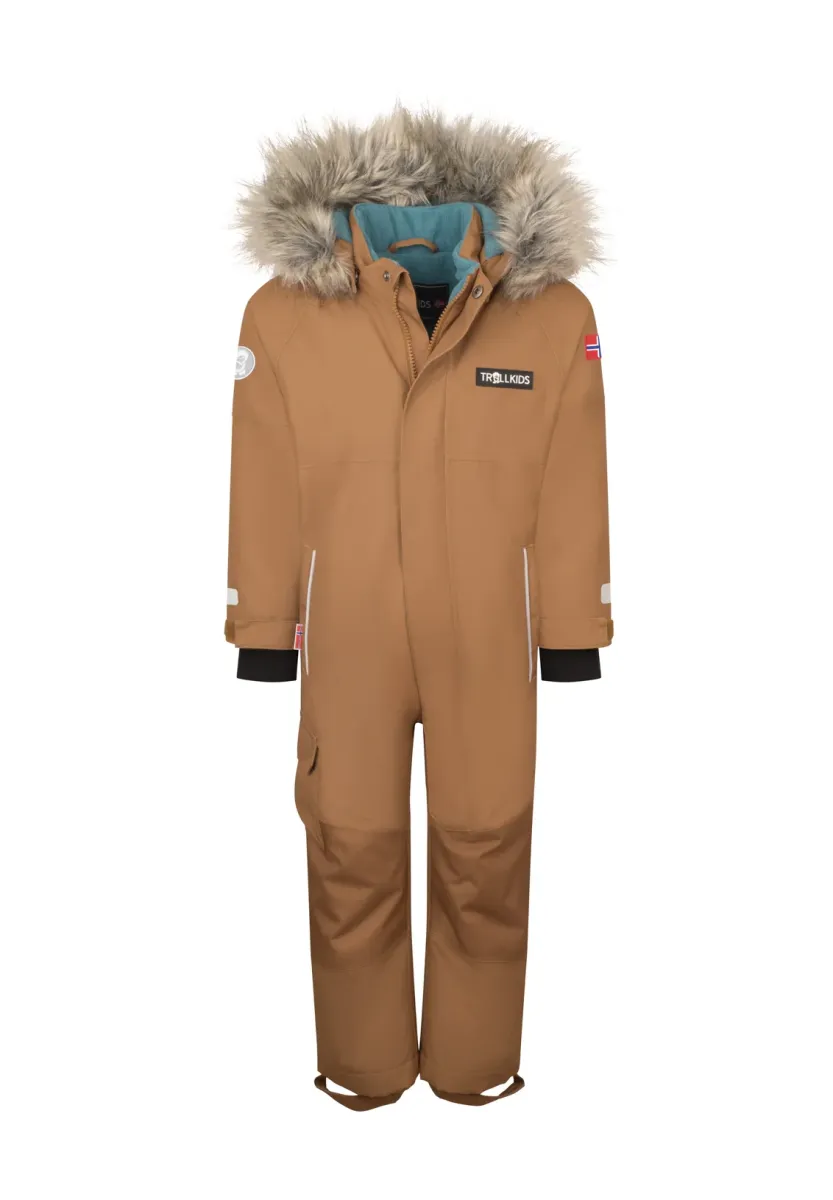 KIRKENES - Schneeanzug - bronze/ stormy blue