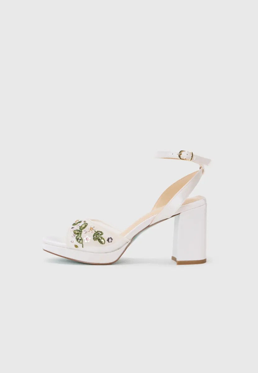 KIRRA - High Heel Sandalette - ivory