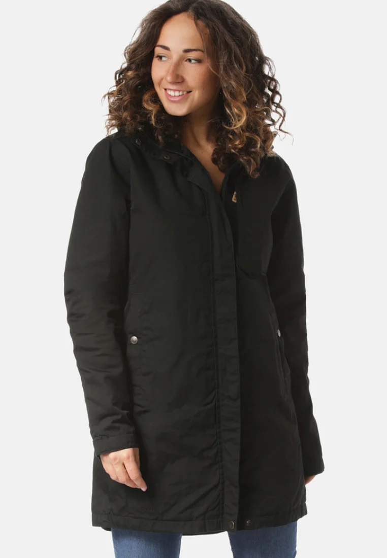KIRUNA PADDED PARKA W - Parka - black