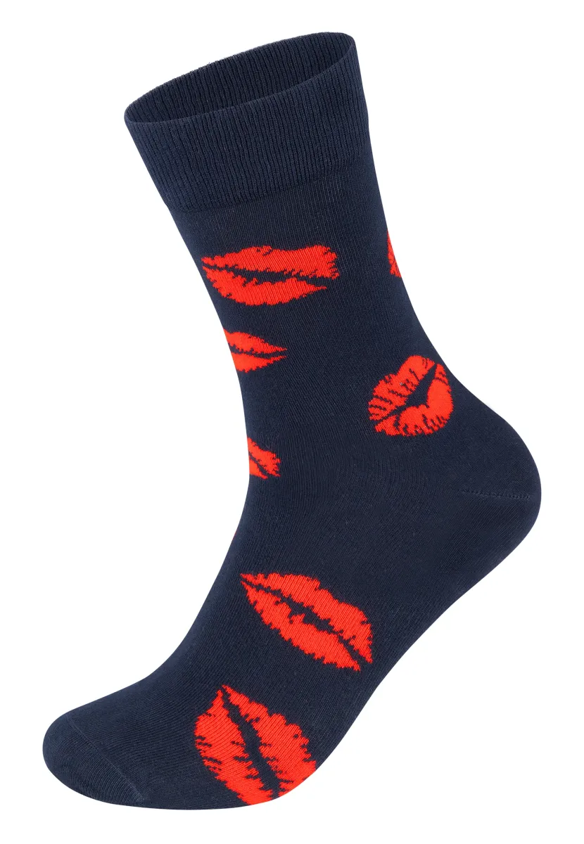 KISSES UNISEX - Socken - navy