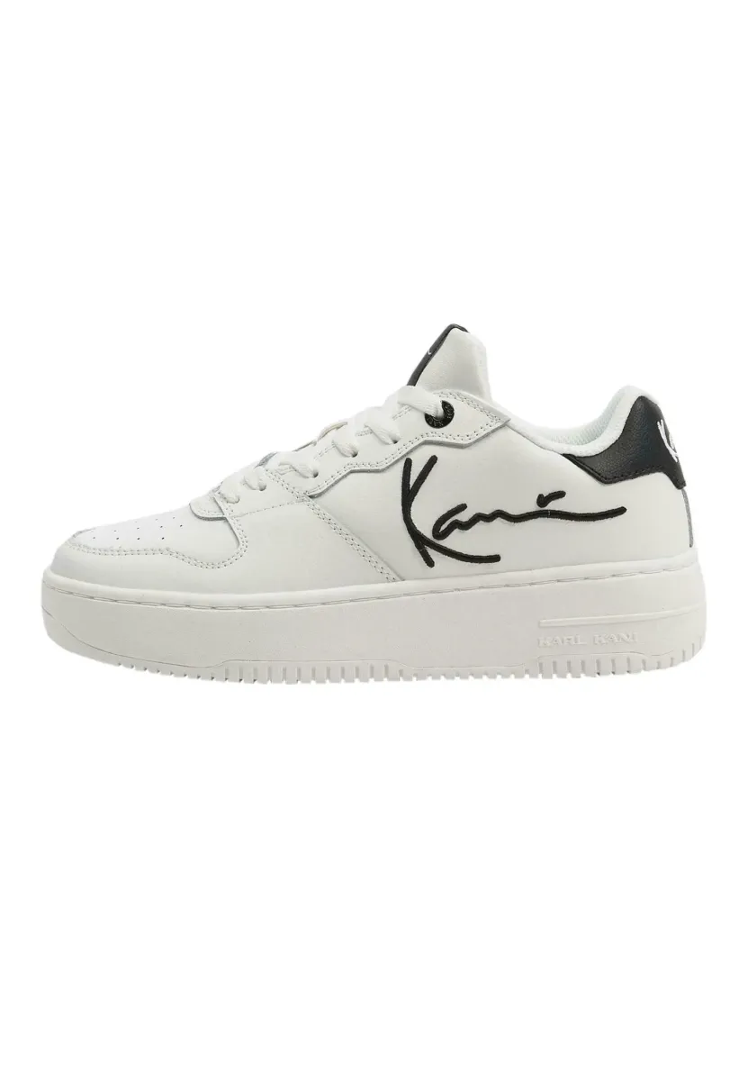 KK 89 UP LOGO - Sneaker low - white/black