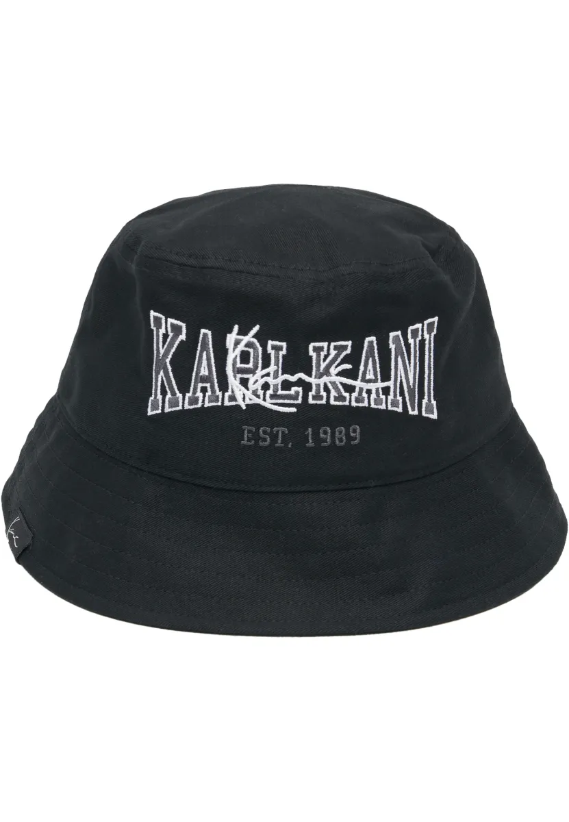 KK COLLEGE SIGNATURE BUCKET - Hut - black