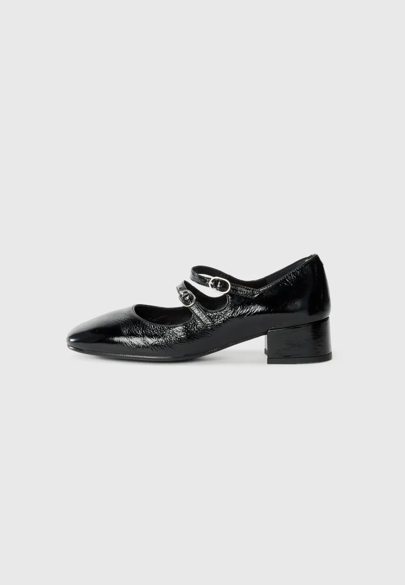 Klassischer Ballerina - black naplack