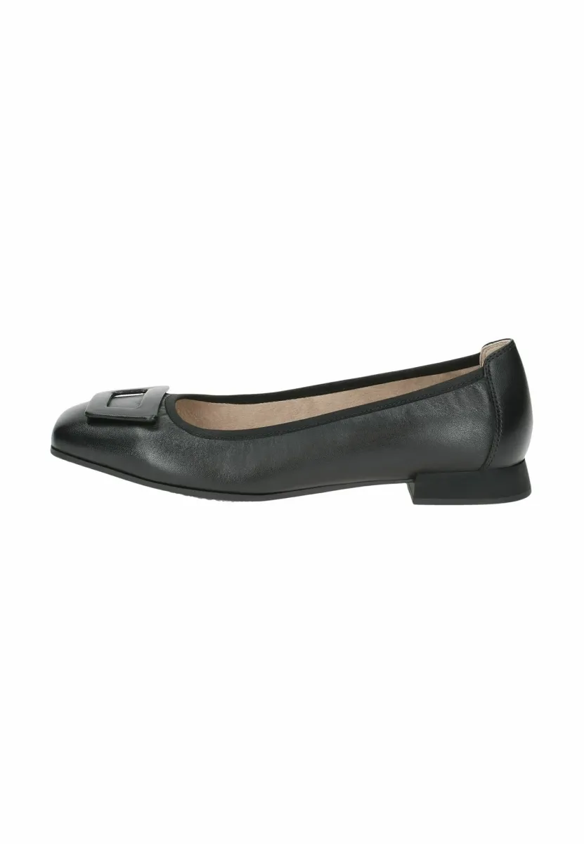 Klassischer Ballerina - black nappa