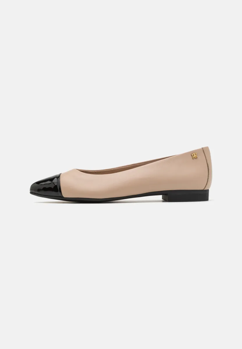 Klassischer Ballerina - black/biscuit