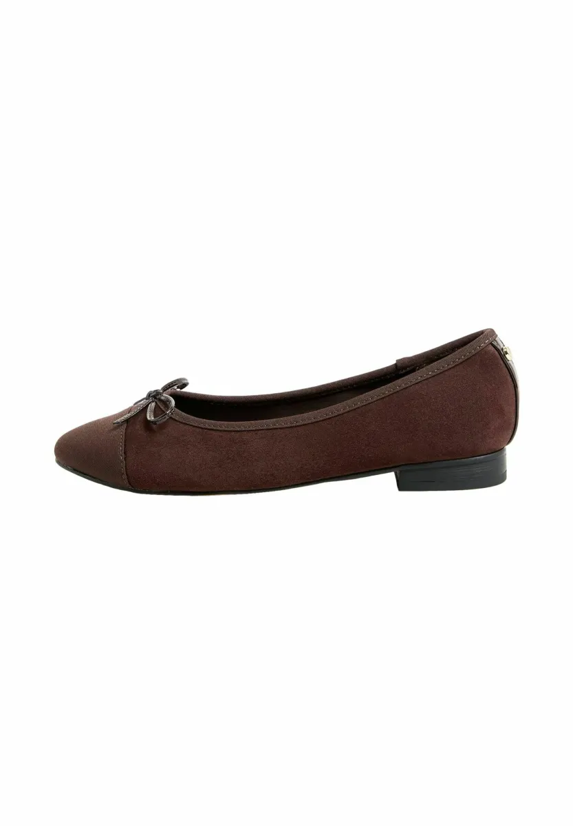 Klassischer Ballerina - chocolate brown