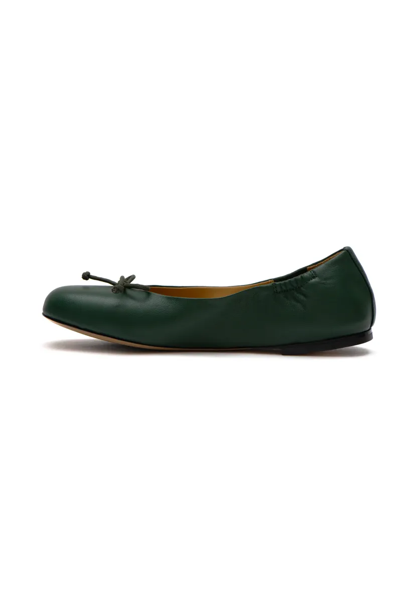 Klassischer Ballerina - leather