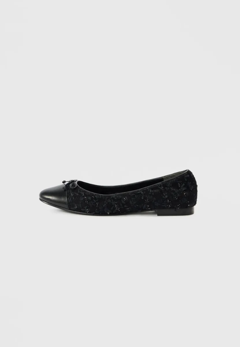 Klassischer Ballerina - midnight navy/perfect black
