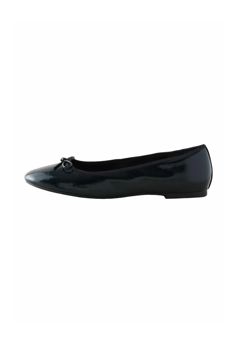 Klassischer Ballerina - new navy patent