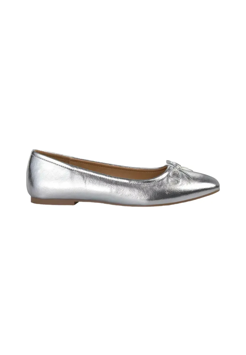 Klassischer Ballerina - plateado