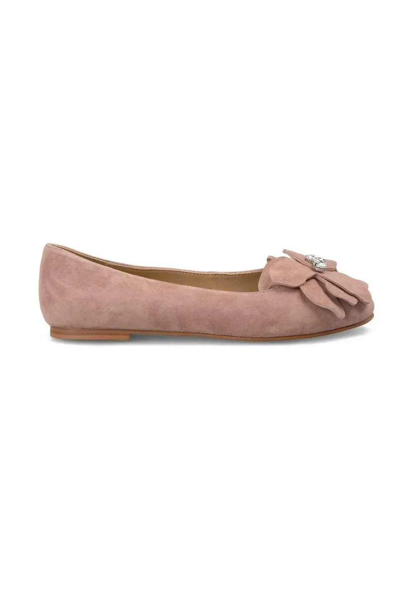 Klassischer Ballerina - rosa jaspeado