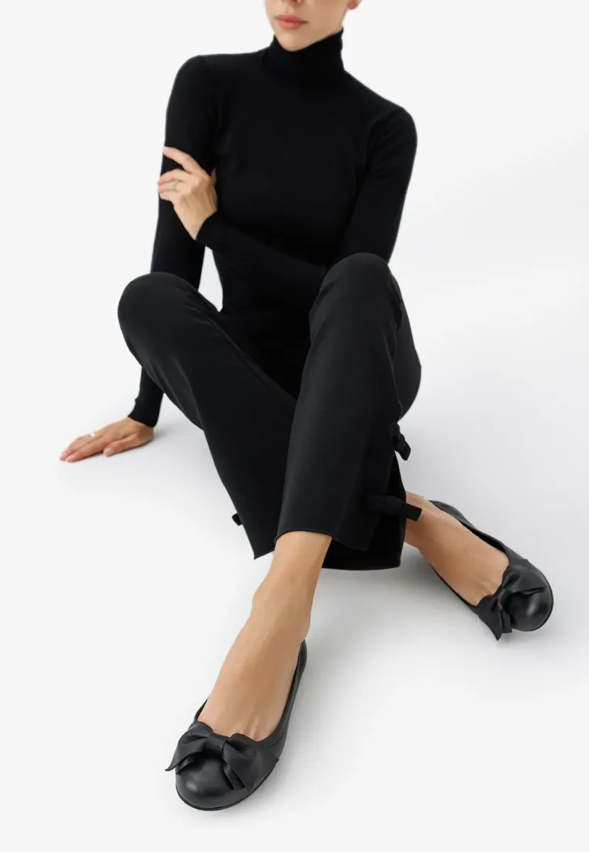 Klassischer Ballerina - schwarz