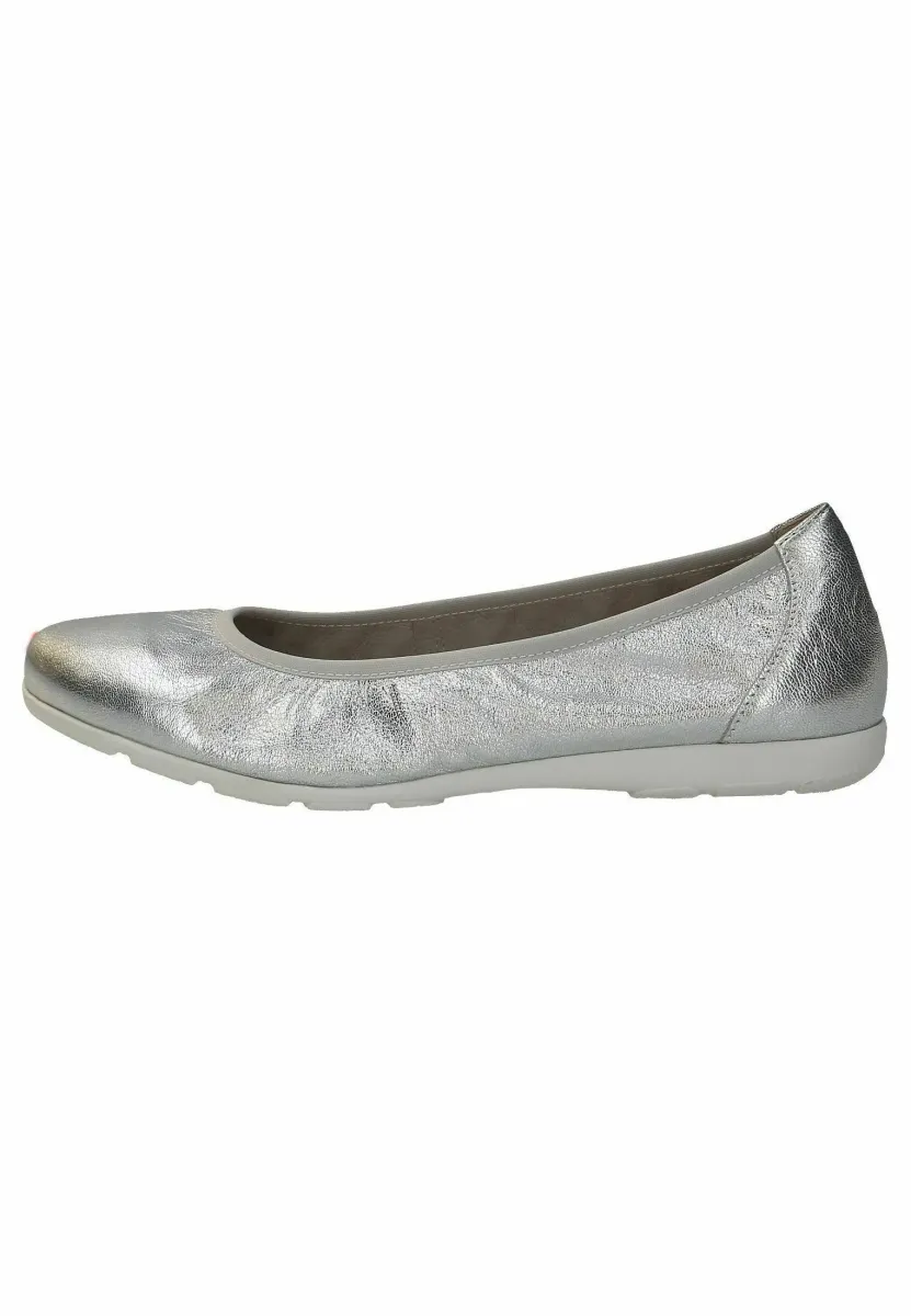 Klassischer Ballerina - silver metal