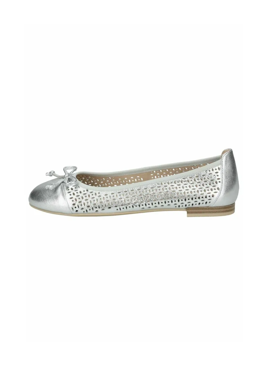Klassischer Ballerina - silver metal
