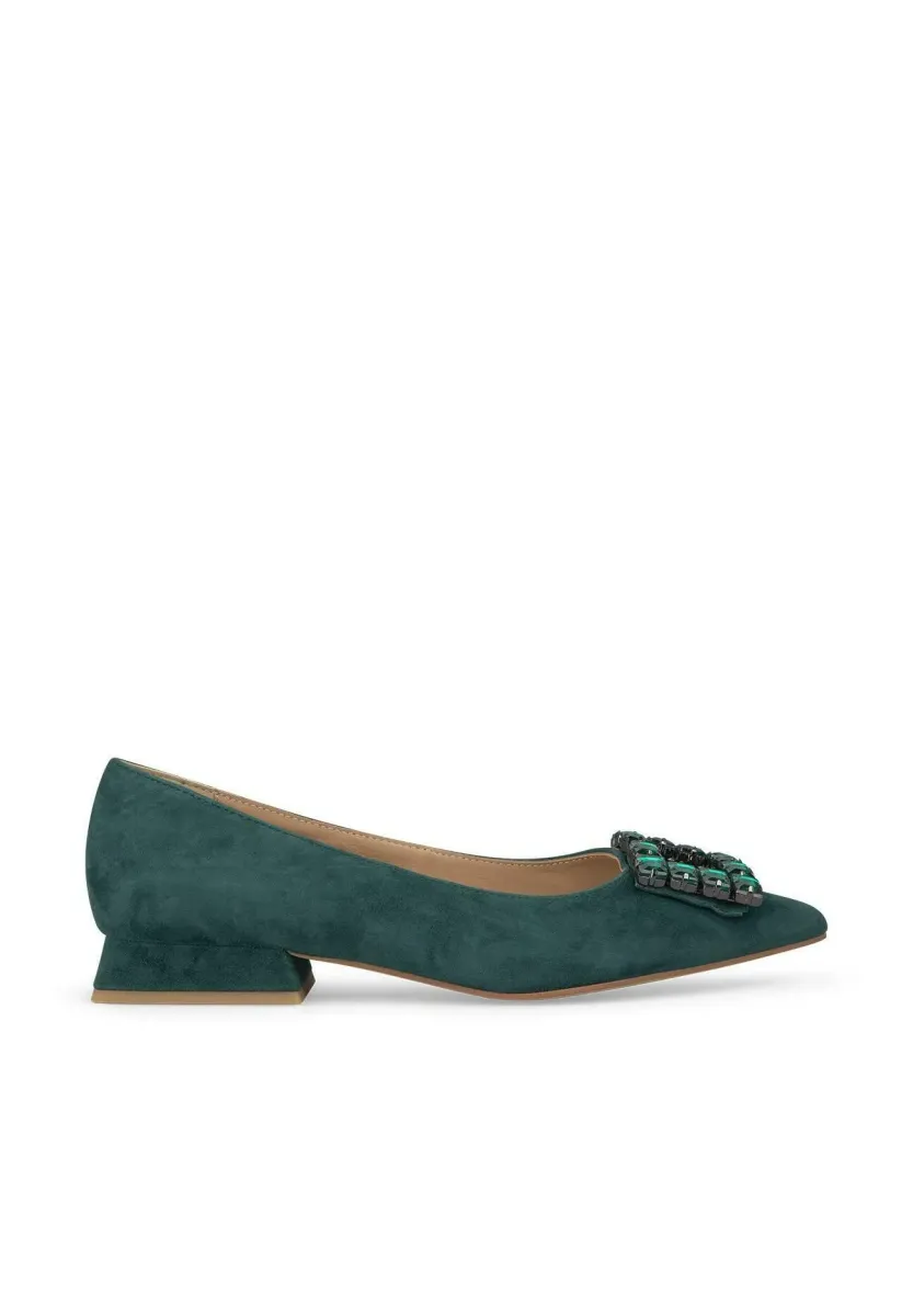 Klassischer Ballerina - Spruce green