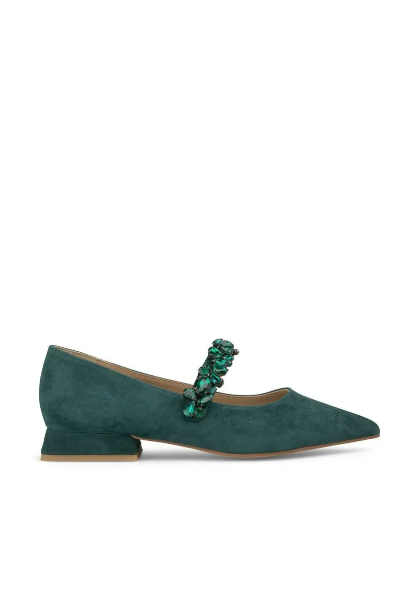Klassischer Ballerina - Spruce green