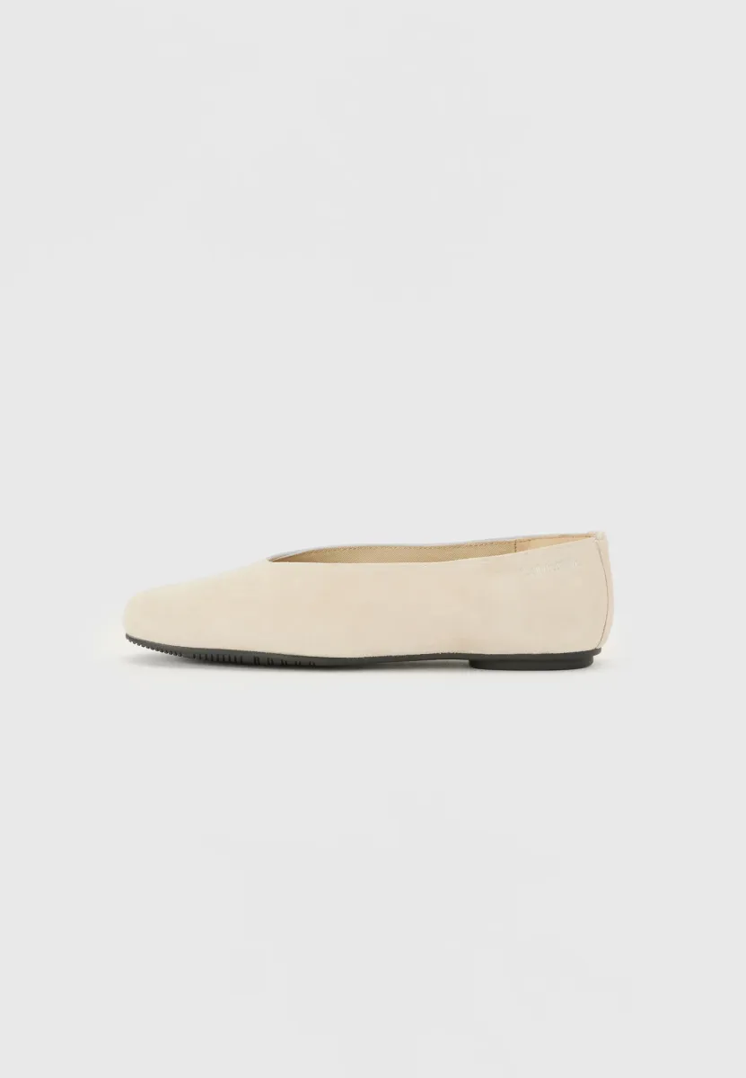 Klassischer Ballerina - stony beige