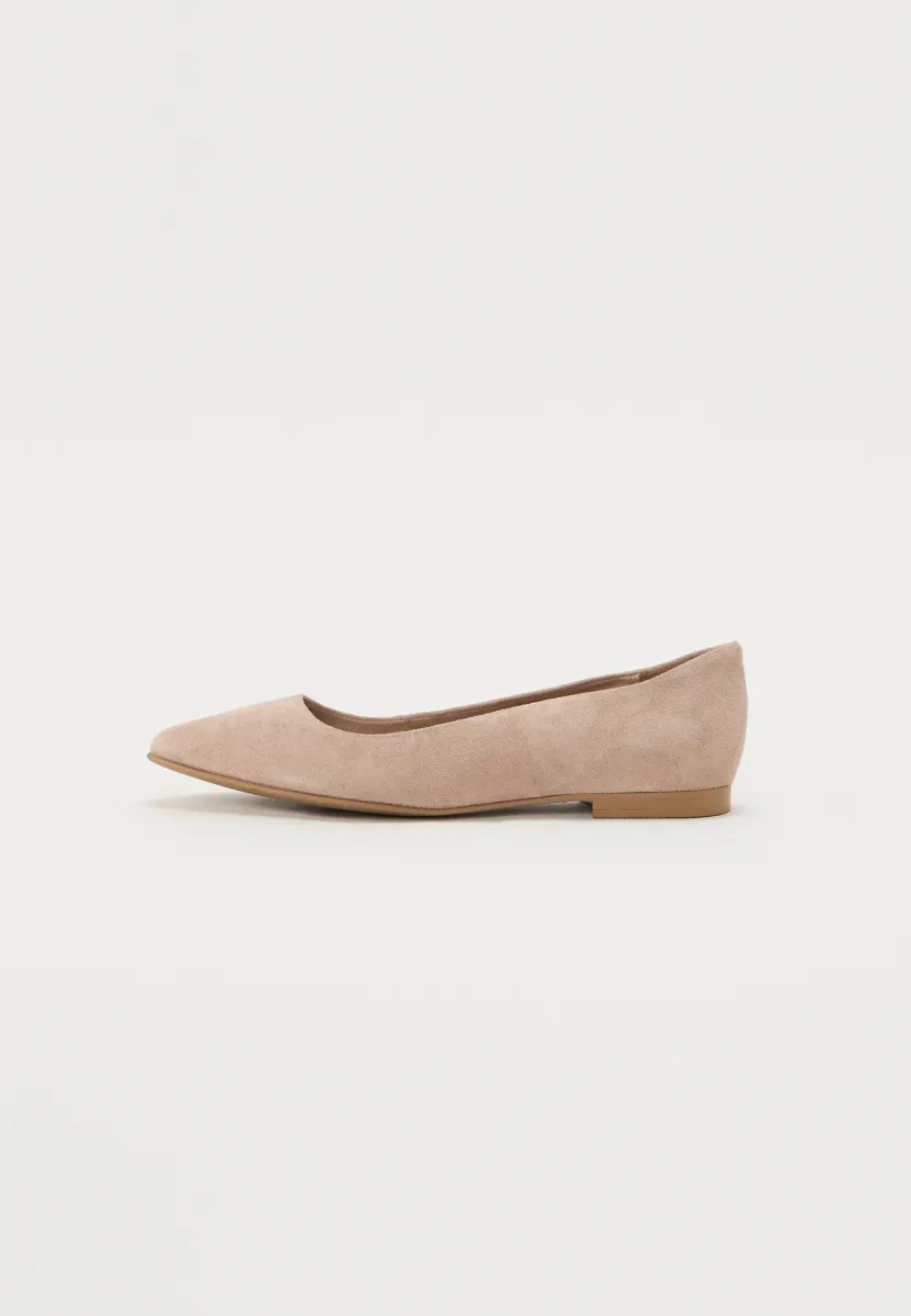 Klassischer Ballerina - taupe