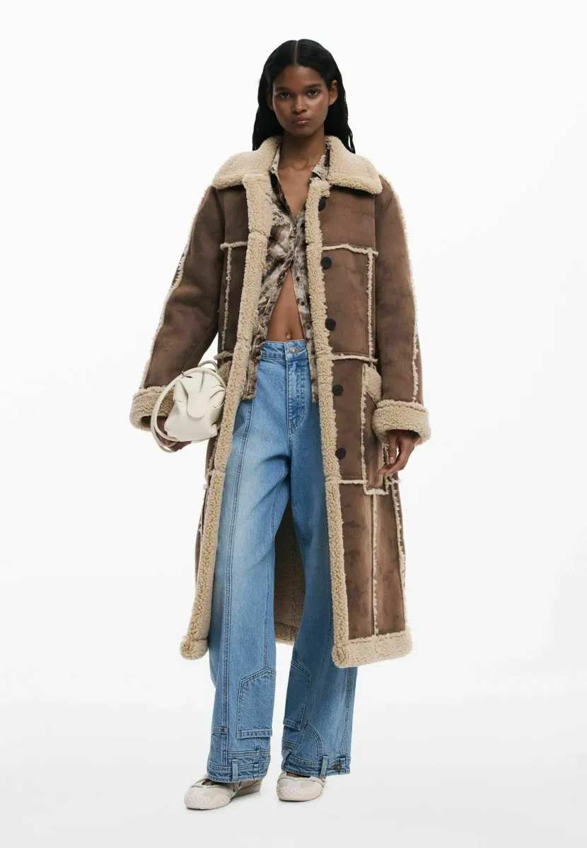 Klassischer Mantel - brown