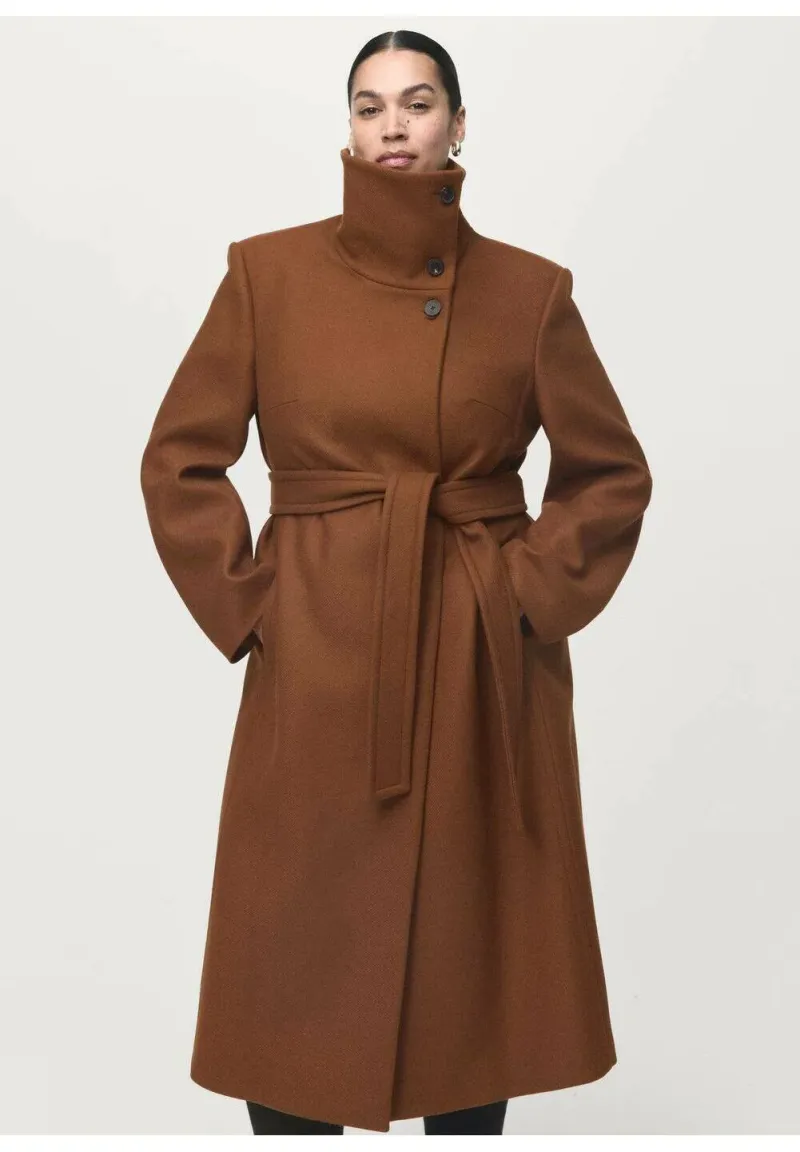 Klassischer Mantel - brown