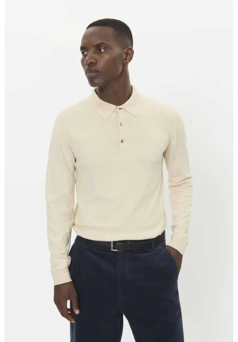 KLINT OC - Strickpullover - oyster gray melange