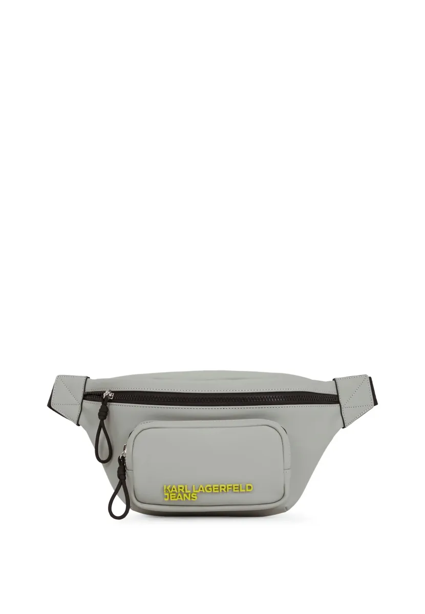 KLJ COATED PU BUMBAG - Gürteltasche - limestone