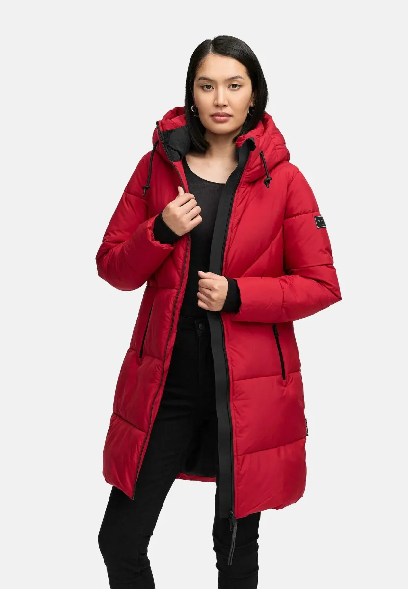 KÄLTEKUSCHEL - Wintermantel - dark red