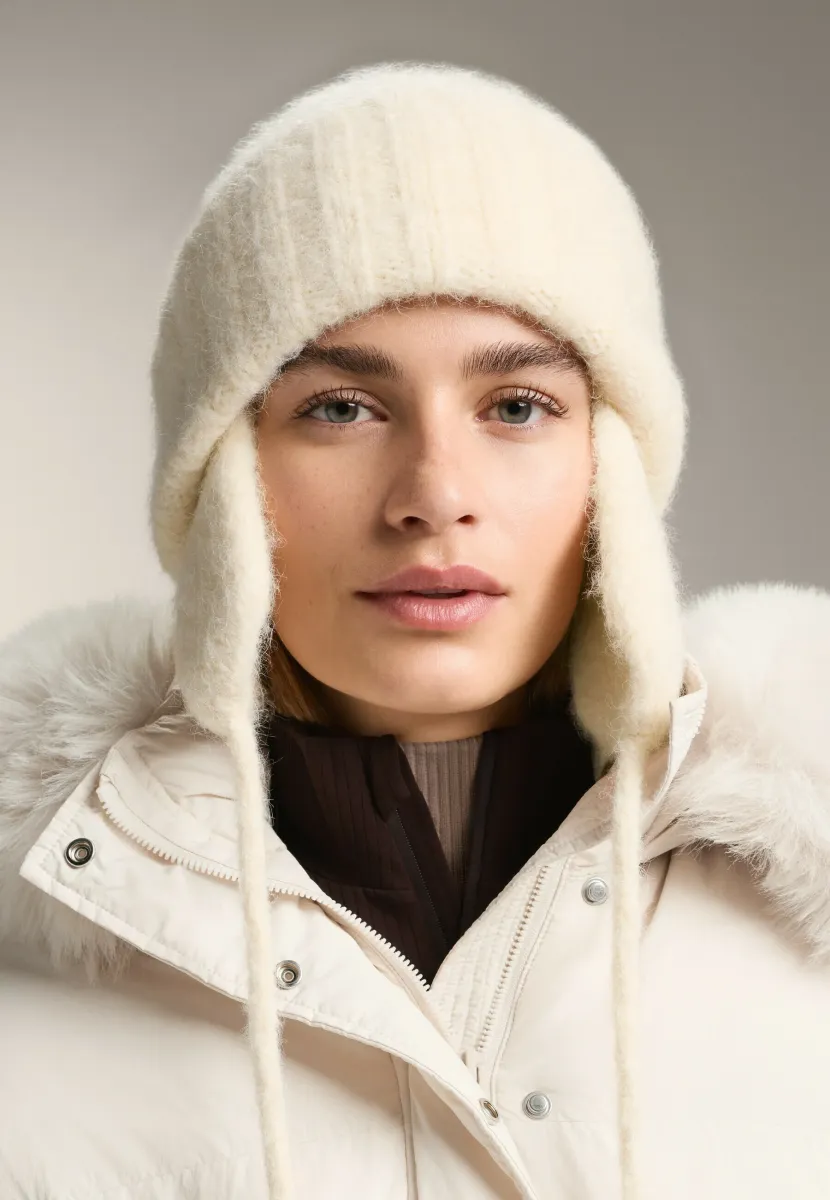 KNIT AVIATOR - Hut - stone