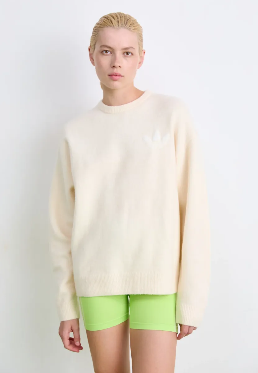 KNITTED  - Strickpullover - white