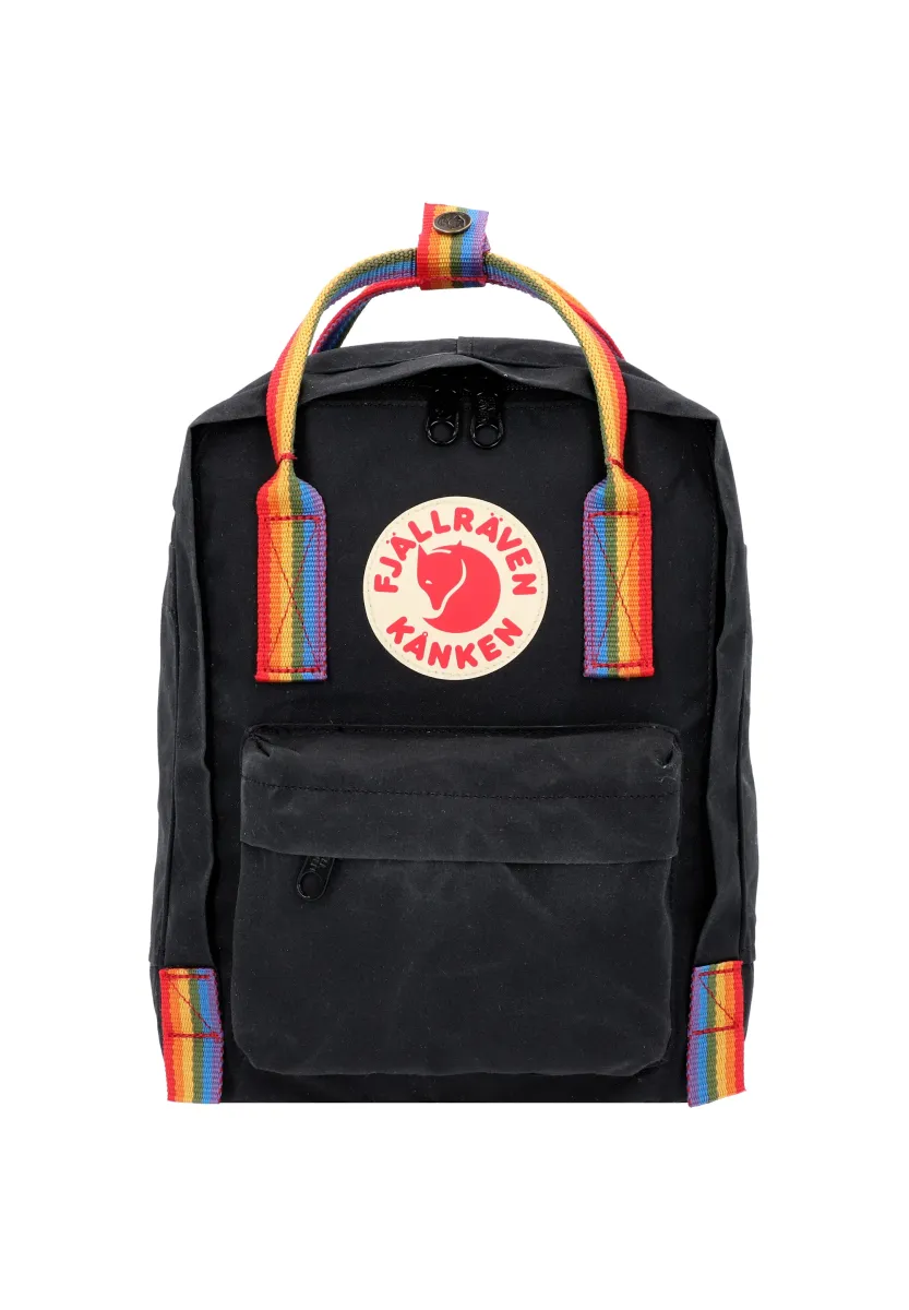 KÅNKEN RAINBOW MINI - Tagesrucksack - black/rainbow