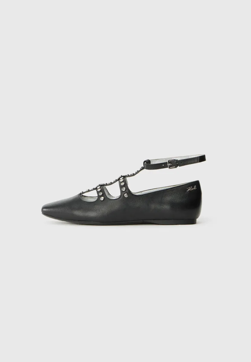 KONNIE - Klassischer Ballerina - black