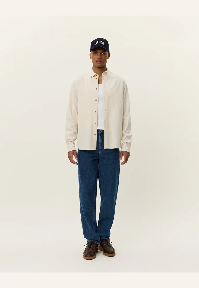 KONRAD PINWALE CORDUROY - Hemd - ivory