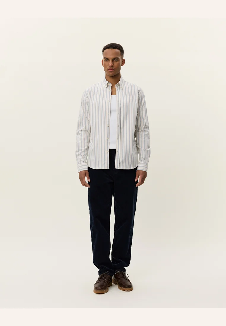 KONRAD STRIPED  - Hemd - light ivory