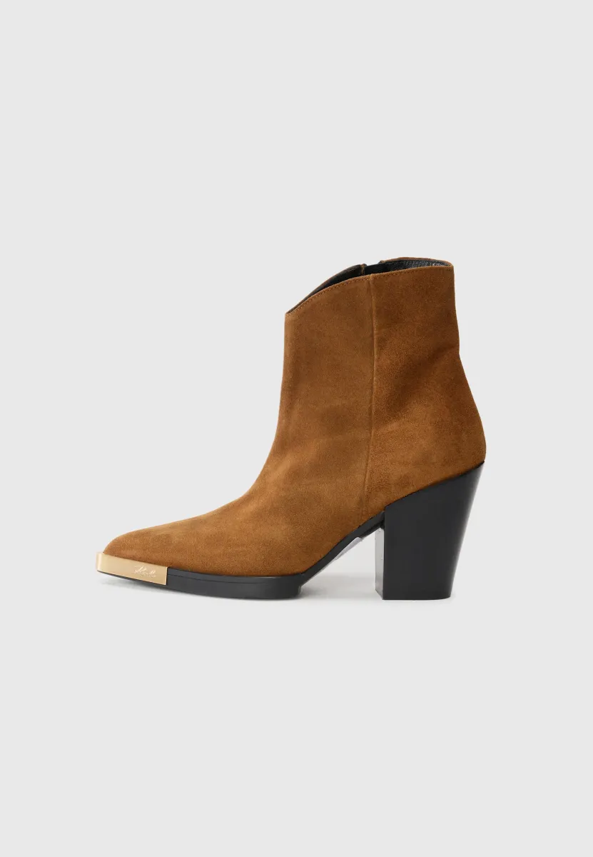 KOWBOY - High Heel Stiefelette - toffee