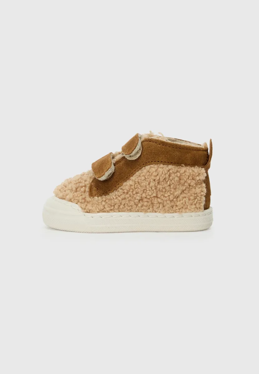 Krabbelschuh - bran beige