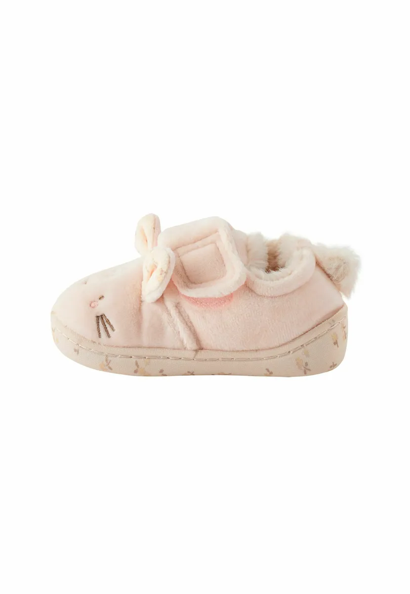Krabbelschuh - neutral cream bunny