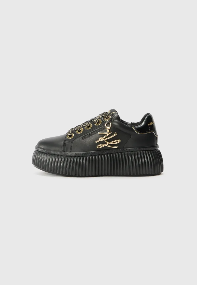 KREEPER - Sneaker low - black/gold-coloured